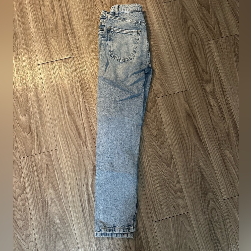 ZARA Straight Leg Mom Jean - Size 0